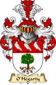 Irish Family Coat of Arms (v.23) for O'Hegarty