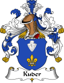 German Wappen Coat of Arms for Kuder