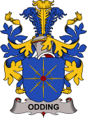 Norwegian Coat of Arms for Odding