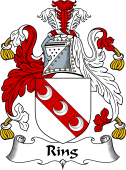 English Coat of Arms for the family Ring