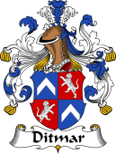 German Wappen Coat of Arms for Ditmar