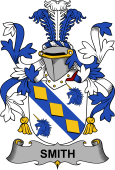 Irish Coat of Arms for Smith or Smyth
