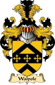 English Coat of Arms (v.23) for the family Walpole