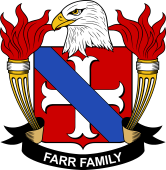 Coat of arms used by the Farr family in the United States of America