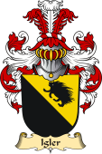 v.23 Coat of Family Arms from Germany for Igler