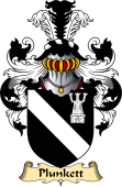 Irish Family Coat of Arms (v.23) for Plunkett