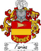Araldica Italiana Coat of arms used by the Italian family Farina