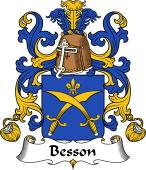 Coat of Arms from France for Besson