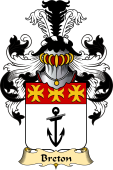 French Family Coat of Arms (v.23) for Breton