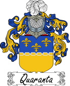 Araldica Italiana Coat of arms used by the Italian family Quaranta