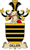 Republic of Austria Coat of Arms for Diller