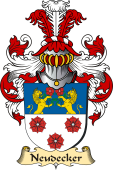 v.23 Coat of Family Arms from Germany for Neudecker