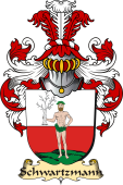 v.23 Coat of Family Arms from Germany for Schwartzmann