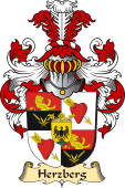 v.23 Coat of Family Arms from Germany for Herzberg