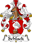 German Wappen Coat of Arms for Schlack