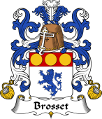 Coat of Arms from France for Brosset