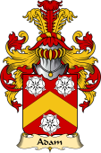 French Family Coat of Arms (v.23) for Adam
