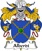 Spanish Coat of Arms for Alberdi