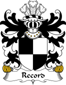 Welsh Coat of Arms for Record (of Tenby, Pembrokeshire)