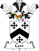 Coat of Arms from Scotland for Caw