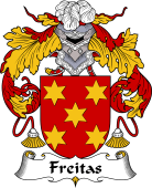 Portuguese Coat of Arms for Freitas