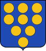 French Family Shield for Monnet