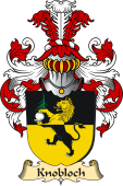 v.23 Coat of Family Arms from Germany for Knobloch