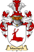 Welsh Family Coat of Arms (v.23) for Maenyrch (lord of Brecon)