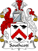 English Coat of Arms for the family Southcott