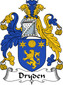 English Coat of Arms for the family Dryden