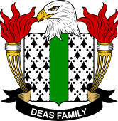 Coat of arms used by the Deas family in the United States of America