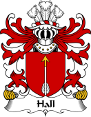 Welsh Coat of Arms for Hall (of Pembrokeshire)