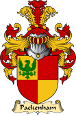 Irish Family Coat of Arms (v.23) for Packenham