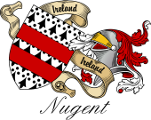 Sept (Clan) Coat of Arms from Ireland for Nugent
