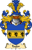 English Coat of Arms (v.23) for the family Taylor II