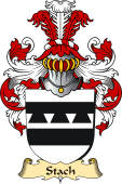 v.23 Coat of Family Arms from Germany for Stach