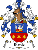 German Wappen Coat of Arms for Kienle