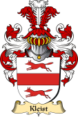 v.23 Coat of Family Arms from Germany for Kleist