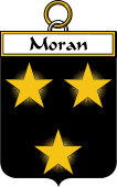 Irish Badge for Moran or O'Moran