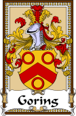 German Coat of Arms Wappen Bookplate  for Goring