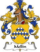 German Wappen Coat of Arms for Mellin
