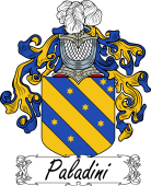 Araldica Italiana Coat of arms used by the Italian family Paladini