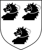 Scottish Family Shield for Corser