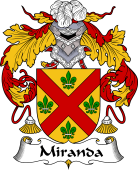 Portuguese Coat of Arms for Miranda