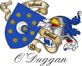 Sept (Clan) Coat of Arms from Ireland for O'Duggan
