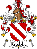 German Wappen Coat of Arms for Krabbe