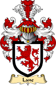 Irish Family Coat of Arms (v.23) for Lane