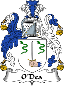 Irish Coat of Arms for O'Dea or Day