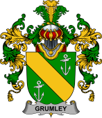 Irish Family Coat of Arms (v.25b) Grumley