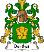Coat of Arms from France for Berthet